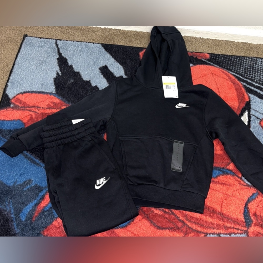 Nike Black Tracksuit with Logo